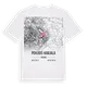 Pohjois-Karjala karta t-shirt