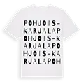 Pohjois-Karjala ordlek t-shirt