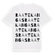 Raatekangas ordlek t-shirt