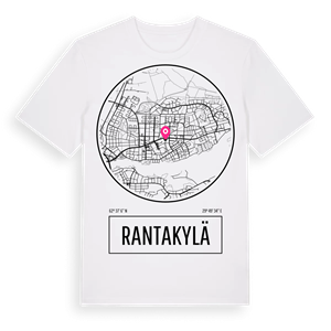 Rantakylä t-shirt – ekologisk bomull t-shirt från Pinshirt