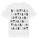 Siihtala ordlek t-shirt