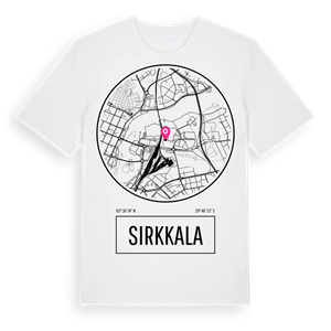 Sirkkala t-shirt – ekologisk bomull t-shirt från Pinshirt