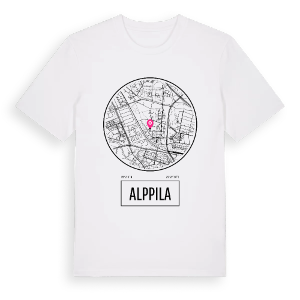 Alppila t-shirt – ekologisk bomull t-shirt från Pinshirt