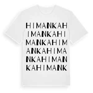 Himanka ordlek t-shirt – ekologisk bomull t-shirt från Pinshirt