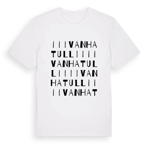 III Vanhatulli ordlek t-shirt – ekologisk bomull t-shirt från Pinshirt