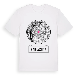 Karjasilta t-shirt – ekologisk bomull t-shirt från Pinshirt
