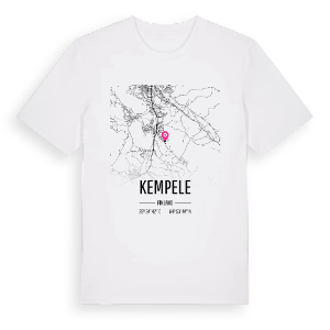 Kempele karta t-shirt – ekologisk bomull t-shirt från Pinshirt