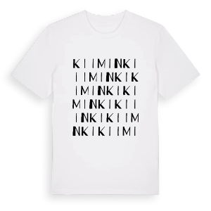 Kiiminki ordlek t-shirt – ekologisk bomull t-shirt från Pinshirt