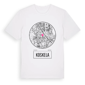 Koskela t-shirt – ekologisk bomull t-shirt från Pinshirt