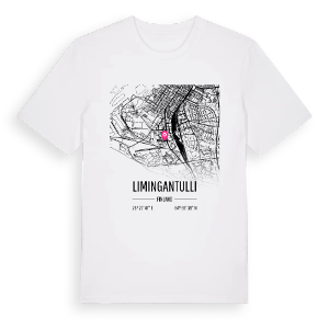 Limingantulli karta t-shirt – ekologisk bomull t-shirt från Pinshirt