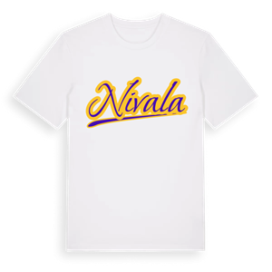 Nivala baseball t-shirt – ekologisk bomull t-shirt från Pinshirt
