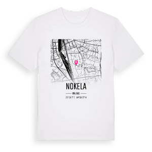 Nokela karta t-shirt – ekologisk bomull t-shirt från Pinshirt