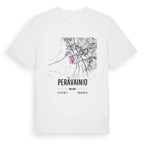 Perävainio karta t-shirt – ekologisk bomull t-shirt från Pinshirt