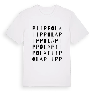 Piippola ordlek t-shirt – ekologisk bomull t-shirt från Pinshirt