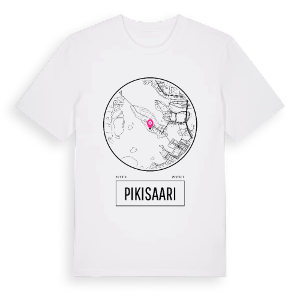 Pikisaari t-shirt – ekologisk bomull t-shirt från Pinshirt