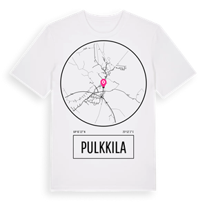 Pulkkila t-shirt – ekologisk bomull t-shirt från Pinshirt