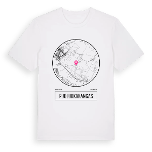 Puolukkakangas t-shirt – ekologisk bomull t-shirt från Pinshirt