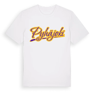 Pyhäjoki baseball t-shirt – ekologisk bomull t-shirt från Pinshirt