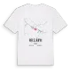 Reisjärvi karta t-shirt