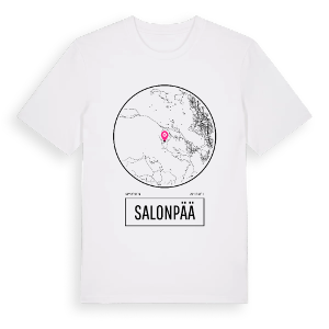 Salonpää t-shirt – ekologisk bomull t-shirt från Pinshirt