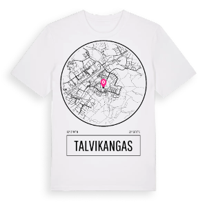 Talvikangas t-shirt – ekologisk bomull t-shirt från Pinshirt