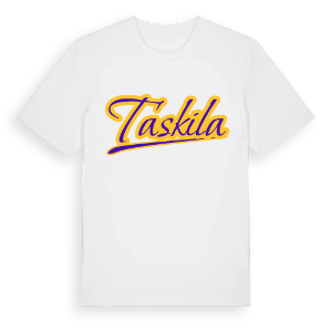 Taskila baseball t-shirt – ekologisk bomull t-shirt från Pinshirt