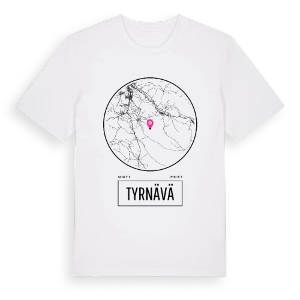 Tyrnävä t-shirt – ekologisk bomull t-shirt från Pinshirt