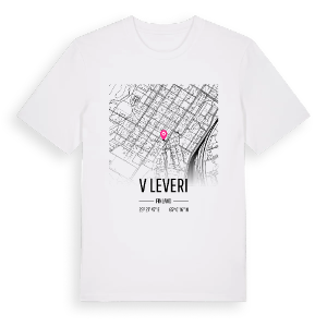 V Leveri karta t-shirt – ekologisk bomull t-shirt från Pinshirt