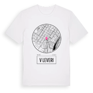 V Leveri t-shirt – ekologisk bomull t-shirt från Pinshirt