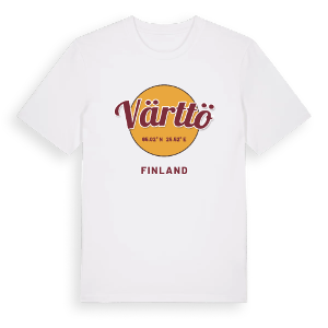 Värttö cirkel t-shirt – ekologisk bomull t-shirt från Pinshirt