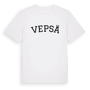 Vepsä böjd t-shirt – ekologisk bomull t-shirt från Pinshirt