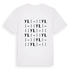 Yli-Ii ordlek t-shirt – ekologisk bomull t-shirt från Pinshirt