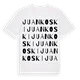 Juankoski ordlek t-shirt