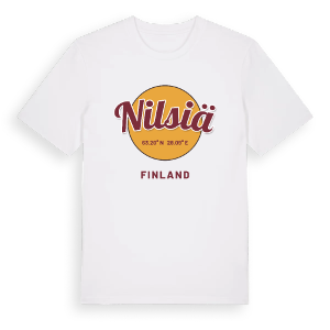 Nilsiä cirkel t-shirt – ekologisk bomull t-shirt från Pinshirt