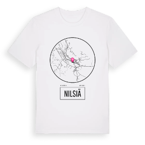 Nilsiä t-shirt – ekologisk bomull t-shirt från Pinshirt