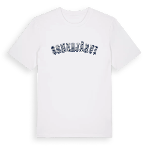 Sonkajärvi college t-shirt – ekologisk bomull t-shirt från Pinshirt