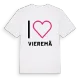 Jag älskar Vieremä t-shirt stort tryck