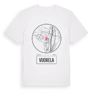Vuorela t-shirt – ekologisk bomull t-shirt från Pinshirt