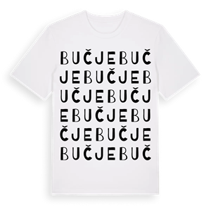 Bučje ordlek t-shirt – ekologisk bomull t-shirt från Pinshirt