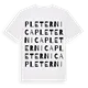Pleternica ordlek t-shirt