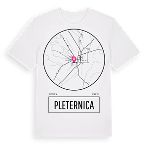 Pleternica t-shirt – ekologisk bomull t-shirt från Pinshirt