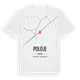 Poloje karta t-shirt