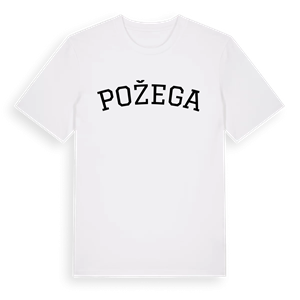 Požega böjd t-shirt – ekologisk bomull t-shirt från Pinshirt