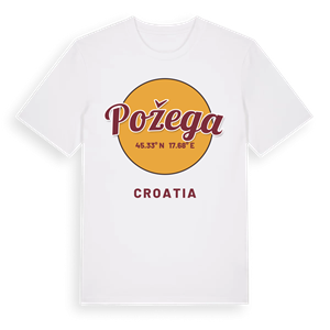 Požega cirkel t-shirt – ekologisk bomull t-shirt från Pinshirt