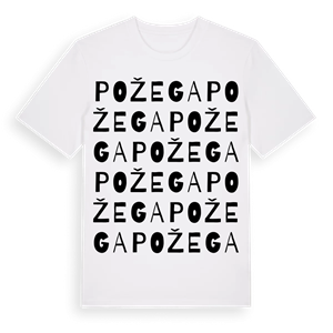 Požega ordlek t-shirt – ekologisk bomull t-shirt från Pinshirt