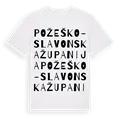 Požeško-slavonska županija ordlek t-shirt