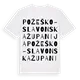 Požeško-slavonska županija ordlek t-shirt