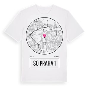 SO Praha 1 t-shirt – ekologisk bomull t-shirt från Pinshirt