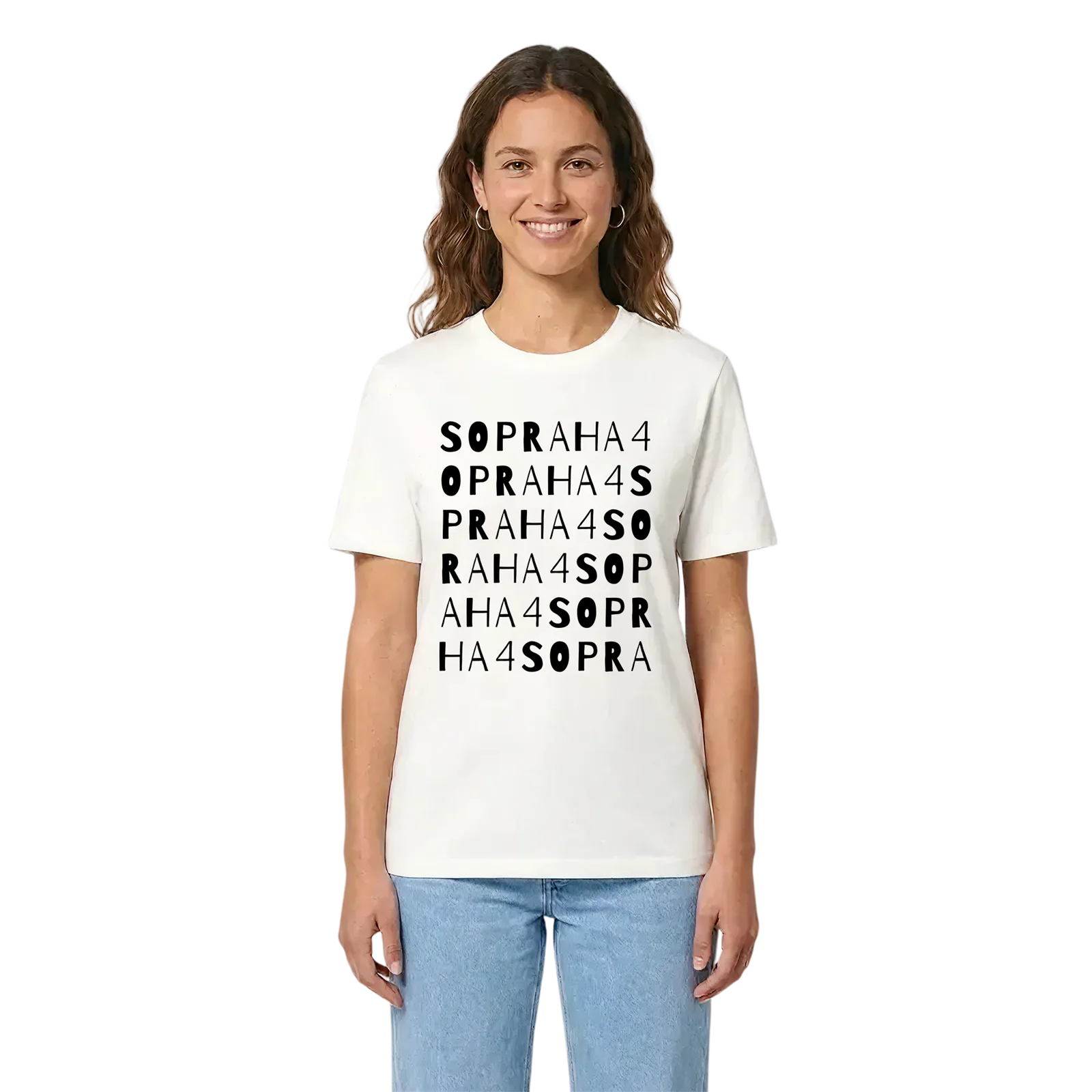 SO Praha 4 ordlek t-shirt – White, i miljö