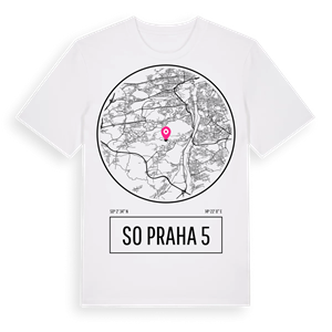 SO Praha 5 t-shirt – ekologisk bomull t-shirt från Pinshirt
